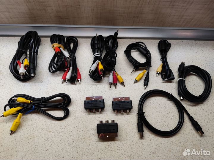 Кабели RCA Jack Aux S-video Scart