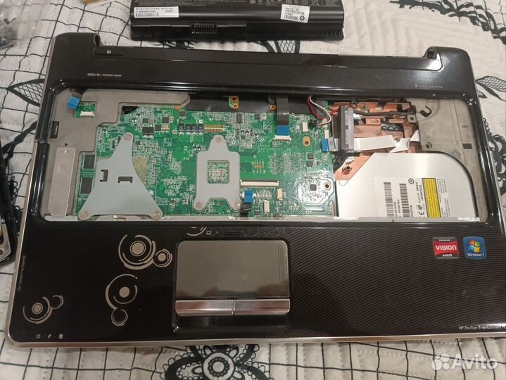 Hp pavilion dv6 на запчасти