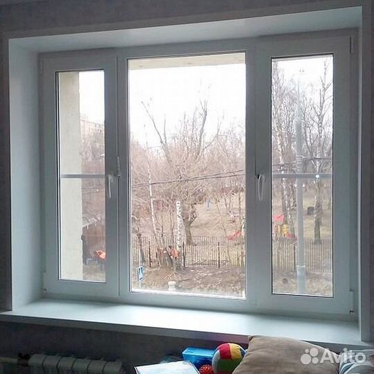 Окно пластиковое на заказ в рассрочку