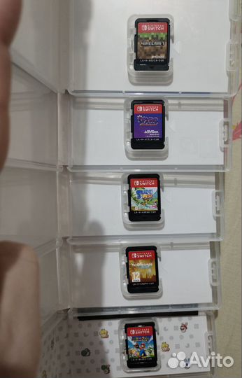 Игры для nintendo switch катриджи