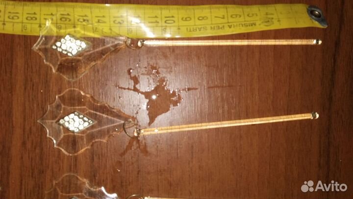 Люстра потолочная СССР с подвесками