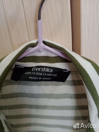 Платье рубашка bershka