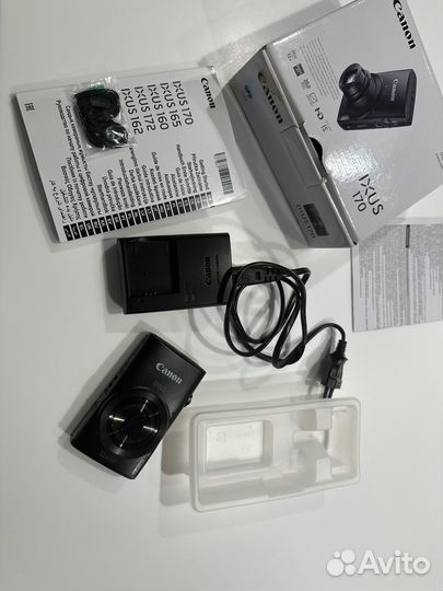 Цифровой фотоаппарат Canon ixus 170 Black