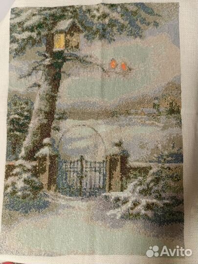 Готовая вышивка крестом