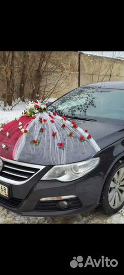 Украшение свадебной машины