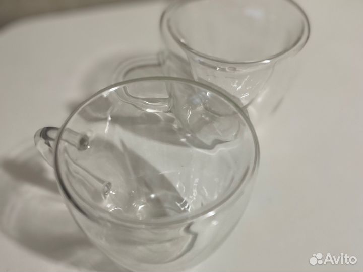 Набор чайных кружек сердце