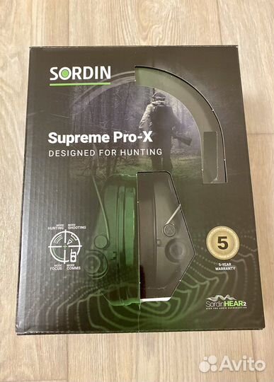 Sordin Supreme Pro-X Hear2 Гелевые Амбушюры