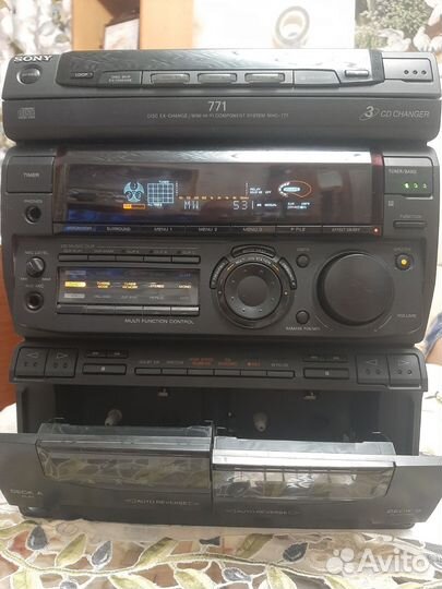 Музыкальный центр sony hcd-h771