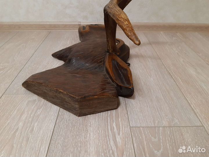 Панно Голова Лося С Рогом Ручная Работа из СССР