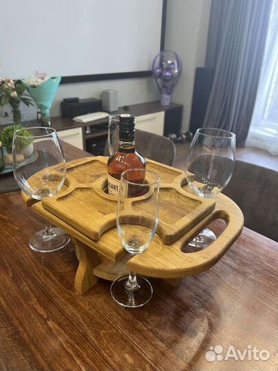 Винный столик и менажница