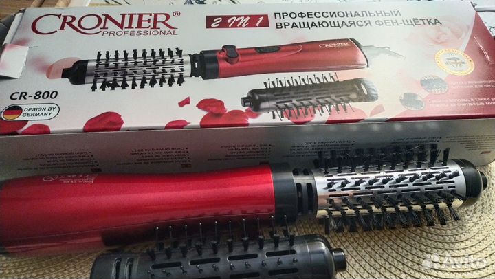 Фен щетка вращающаяся