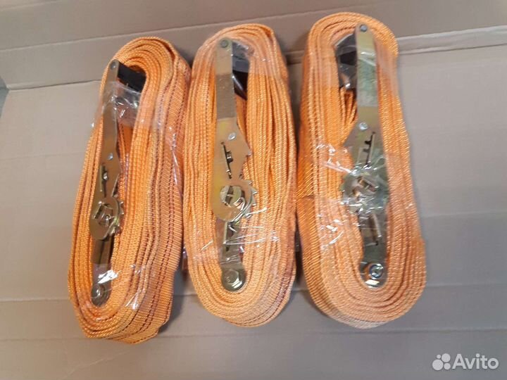 Ремни для стяжки груза бу