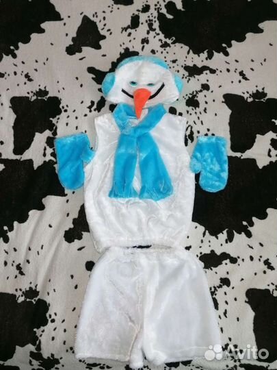 Новогодний костюм снеговик