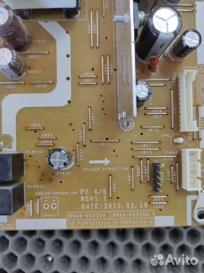 Samsung PS42C450B1W разбор