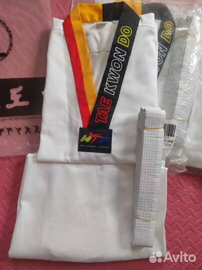 Добок Тхэквондо хлопок Корея кимоно 150 160 180