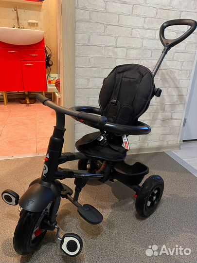 Детский трехколесный велосипед складной qplay rito