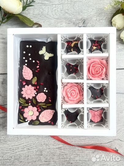 Шоколад ручной работы на 8 марта день рождение