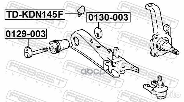 Болт с эксцентриком Toyota Dyna 100 Ly100,Yy100