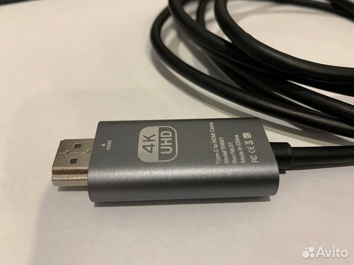 Кабель переходник hdmi - Type C, 4K 60 Гц