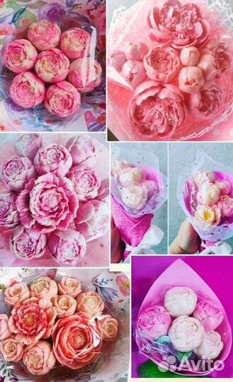 Шоколадные пионы на 1 сентября