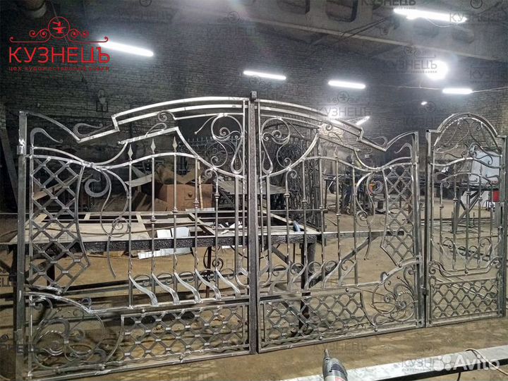 Кованые ворота