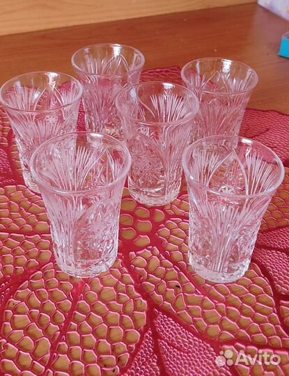 Хрустальные стопки