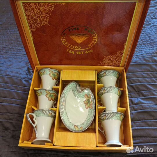 Чайный набор посуды новый