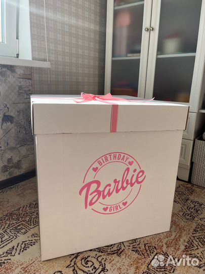 Коробка для шаров барби
