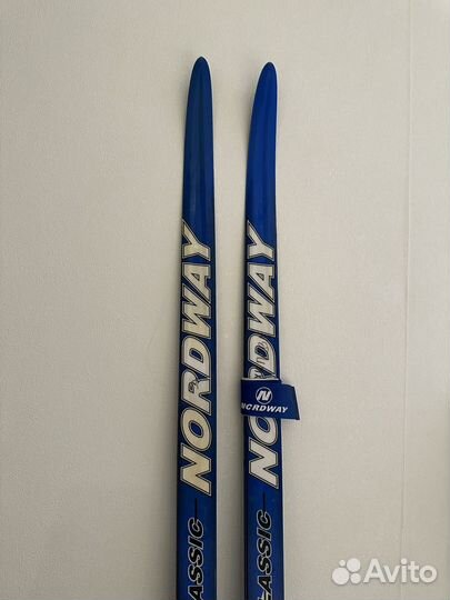 Лыжи и палки беговые nordway 190 лыжные ботинки