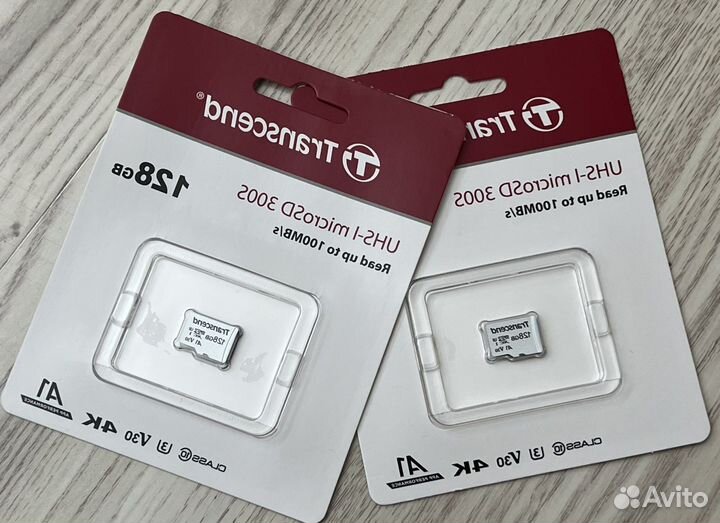 MicroSD Transcend 128гб Новая