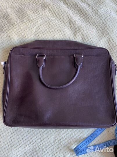 Мужской кожаный портфель