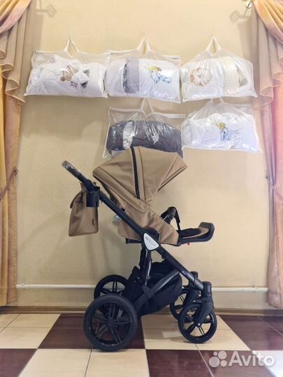 Коляска 3 в 1 Verdi Mocca новая
