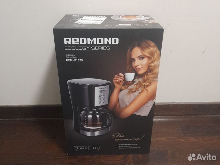 Кофеварка капельная новая