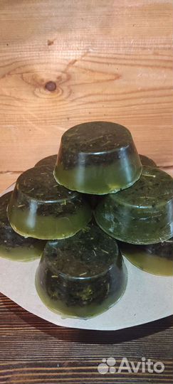 Воск пчелиный для свечей цветной, с травами