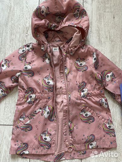 Плащ mothercare и hm 98