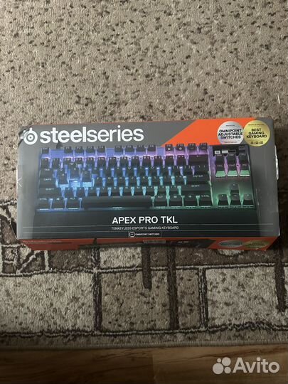 Клавиатура steelseries apex pro tkl 2023