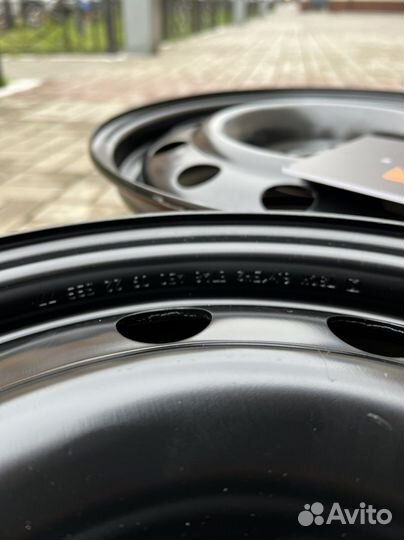 Штампованный диск R15 Rio Solaris