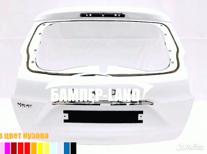 Крышка багажника LADA xray Новый Любой цвет