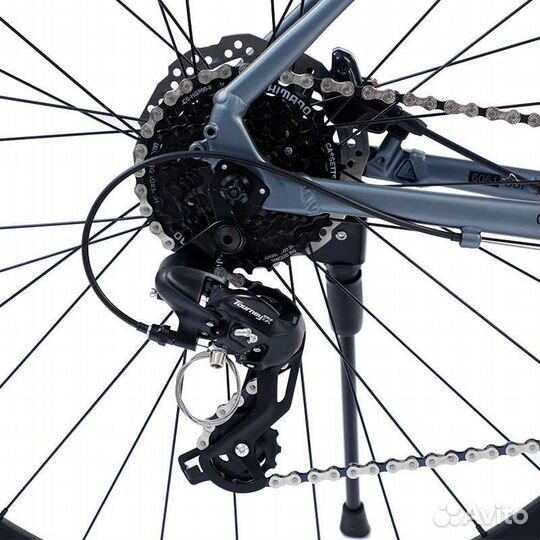 Велосипед шоссейный алюминиевый гидравлика гибрид