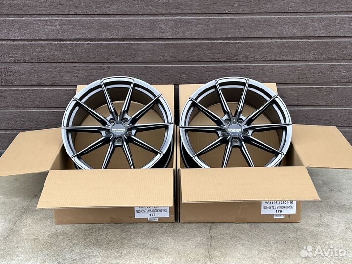 Диски Machine Culture FF208 R18 5x108 графит GM