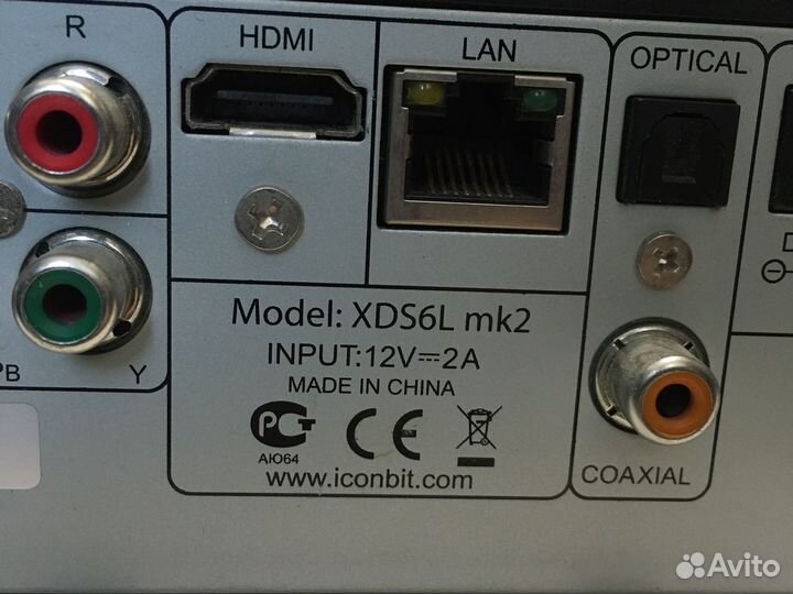 Медиаплеер iconbit xds6l mk2