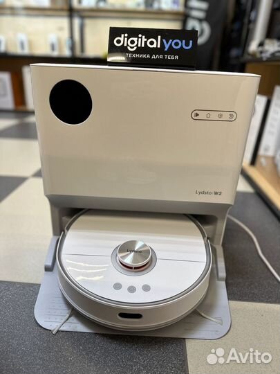 Робот-пылесос Lydsto W2 с крутящимися тряпочками