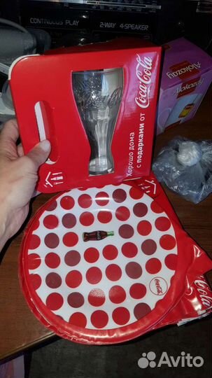 Набор посуды coca-cola