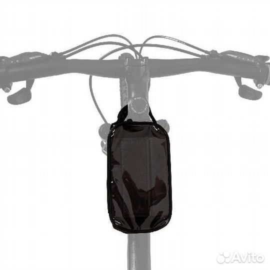 Велосумка на раму STG влагозащищенная, 19х9х10 см, 1.5 л, черный модель 555-538