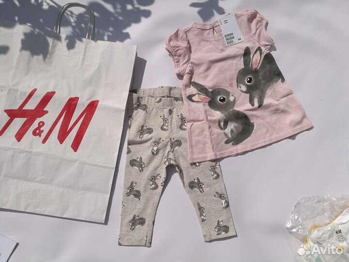 Детские вещи hm новые 68 для девочки