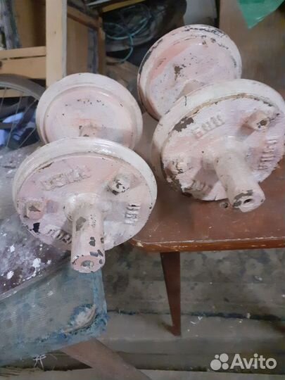 Гантели чугунные СССР