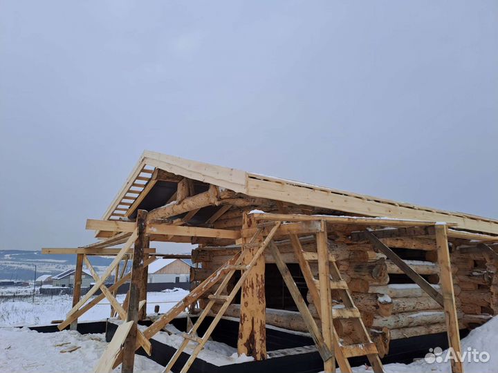 Сруб для дома и бани