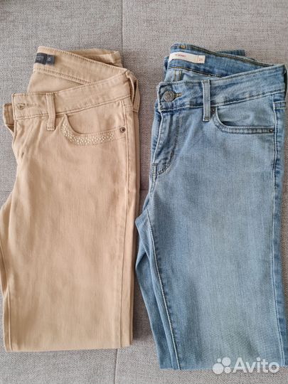 Джинсы Levi's, mango, vanheusen