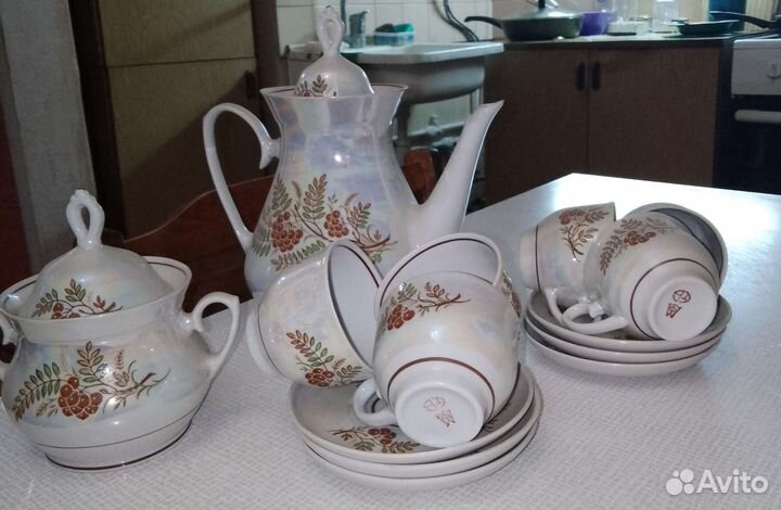 Чайно кофейный сервиз
