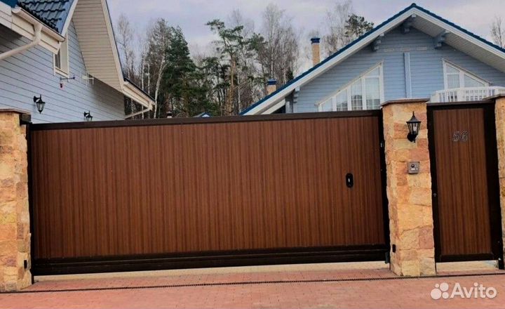 Ворота откатные профессионально